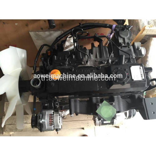 Yanmar 4TNV94 4TNV94L komple motor takma tamir parçaları 4TNE94